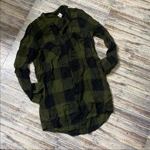 H&M tunic flannel